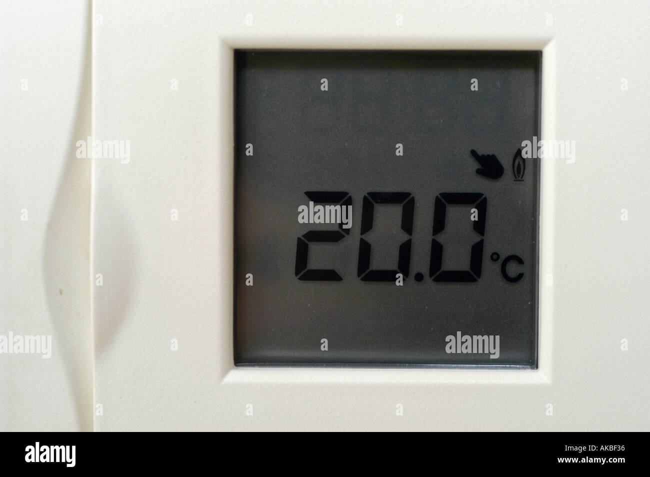 digital thermometer, thermostat Stock Photo Alamy