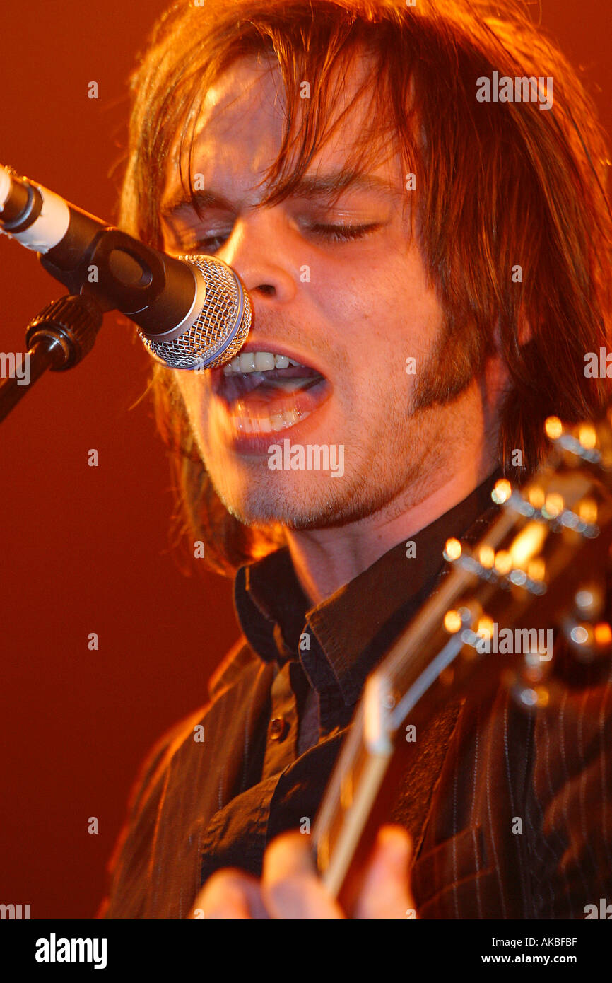 Rock Singer Stock Photo - Alamy