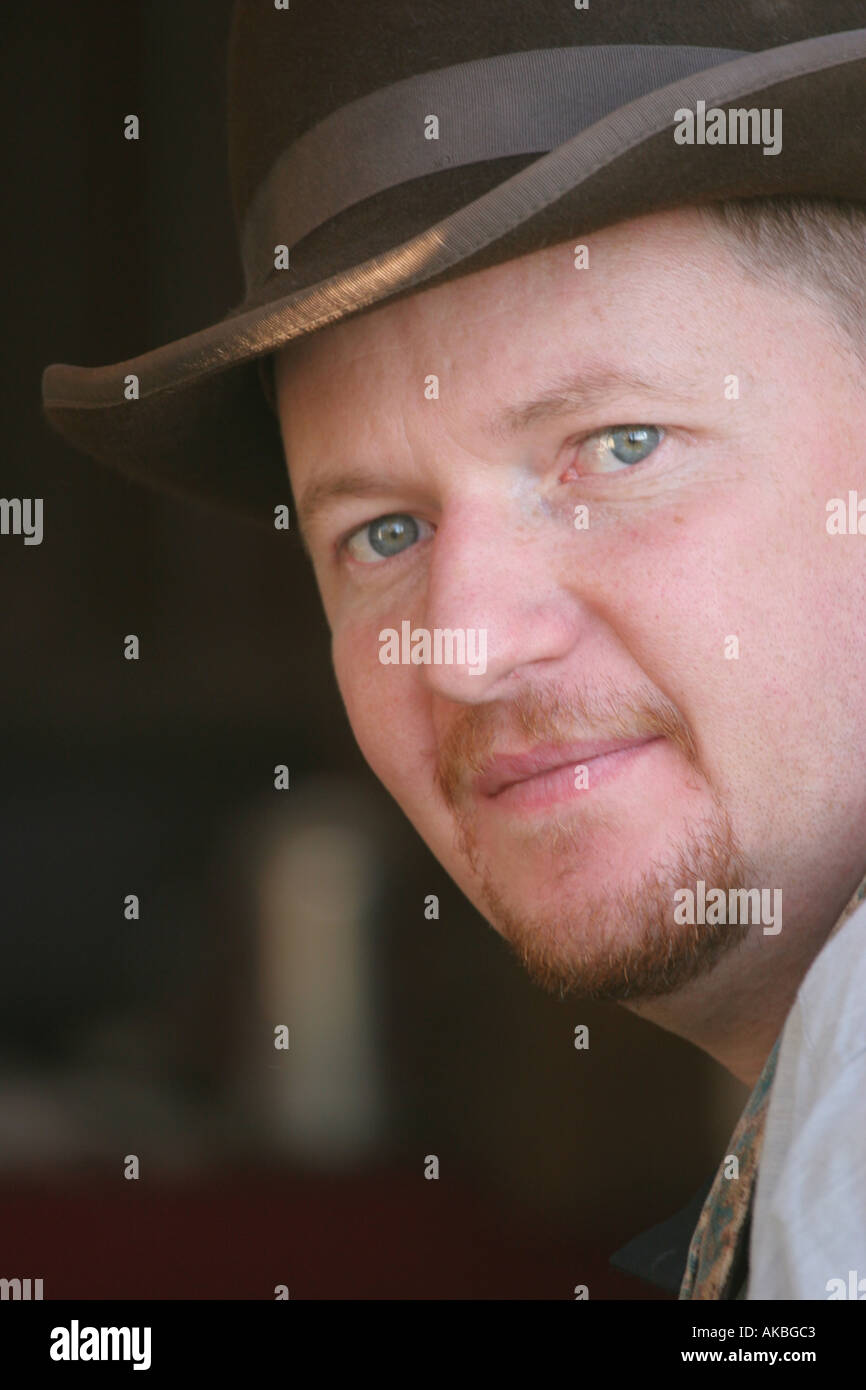 Cowboy old west reenactment in hi-res stock photography and images - Alamy