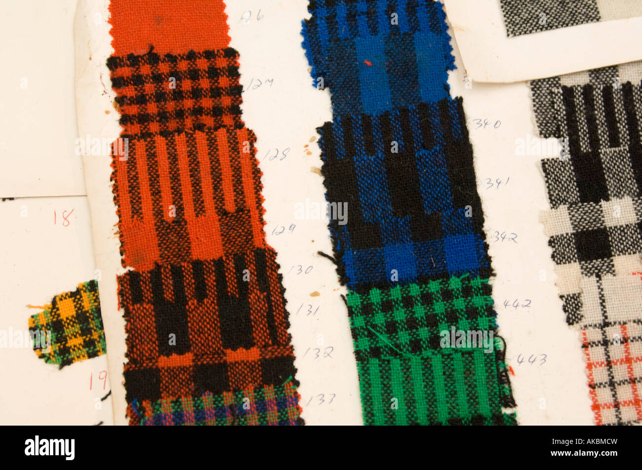 welsh woollen fabric in traditional style , known as 'brethyn cartref