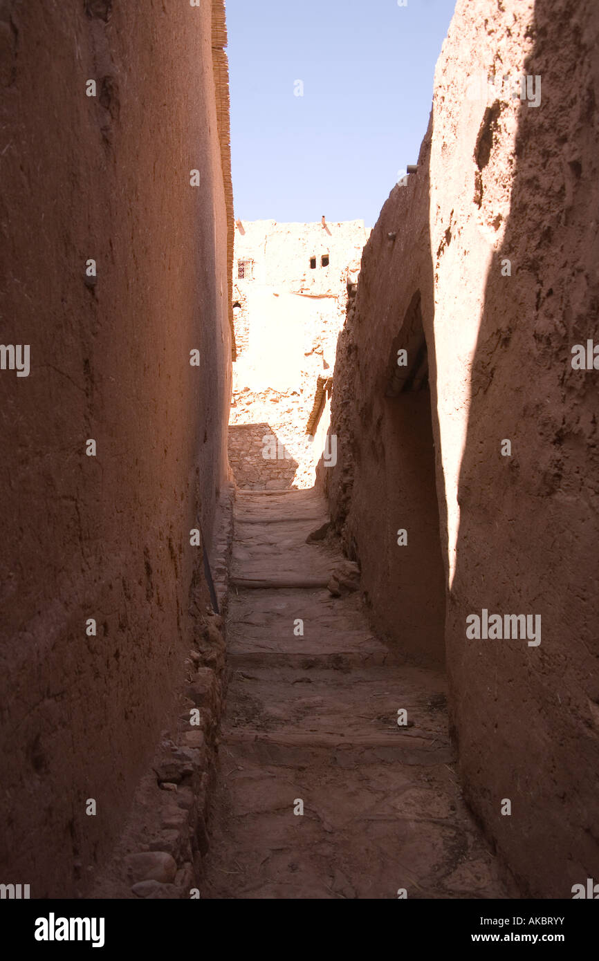 The Fortress or Kasbah of Ait Benhaddou, Morocco Stock Photo