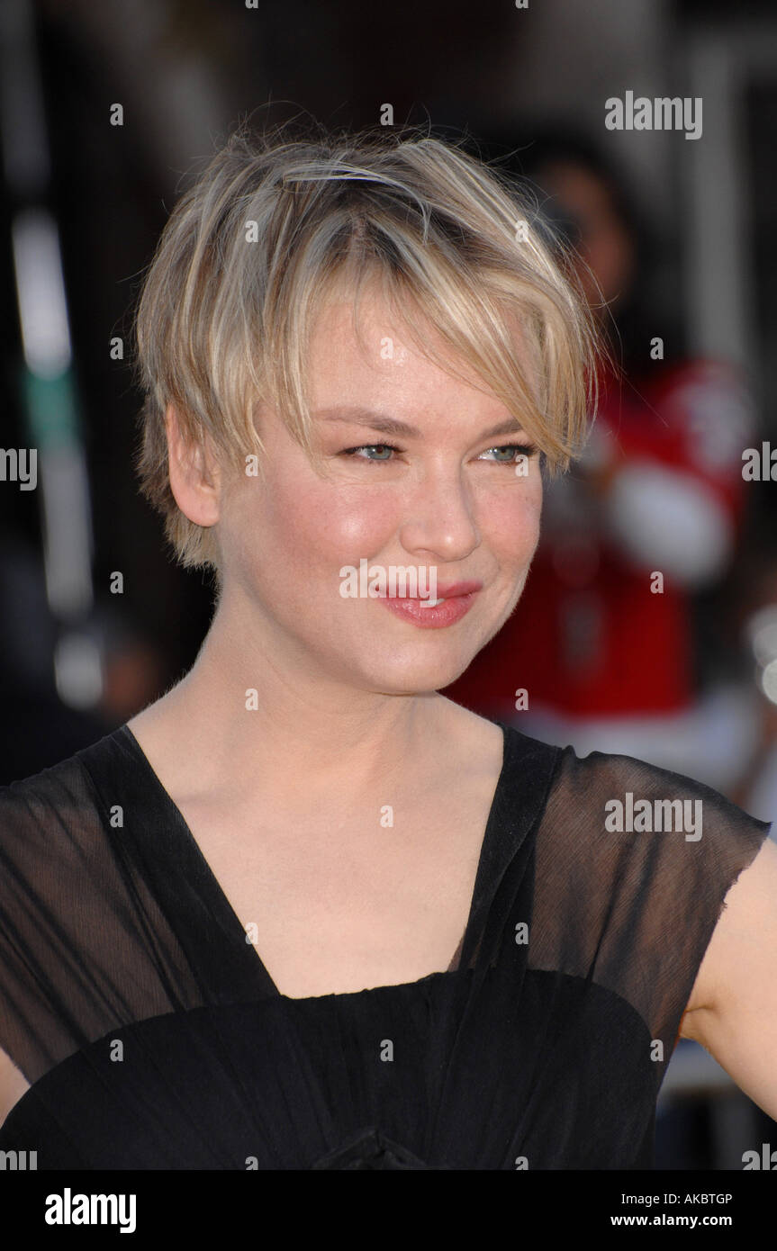 Renee Zellweger at the Los Angeles premiere of her new movie Bee Movie at the Mann Village Theatre Westwood October 29 2007 Los Stock Photo