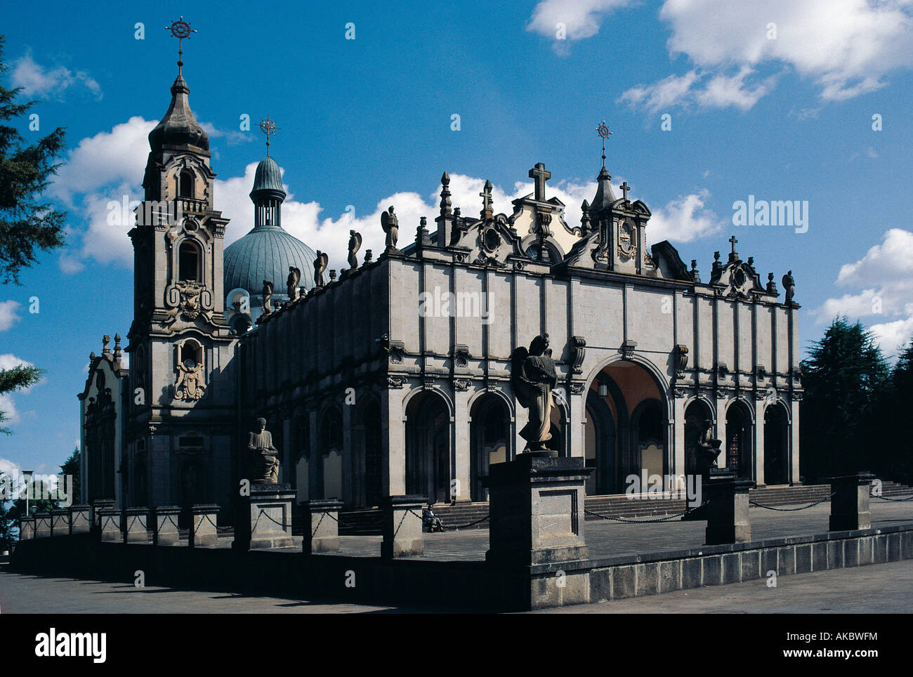 Holy Trinity Catholic Cathedral Addis Ababa Ethiopia Stock Photo Alamy
