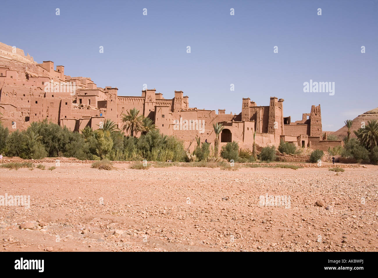 Benhaddou Kasbah, Ouarzazate, Morocco, North Africa Stock Photo