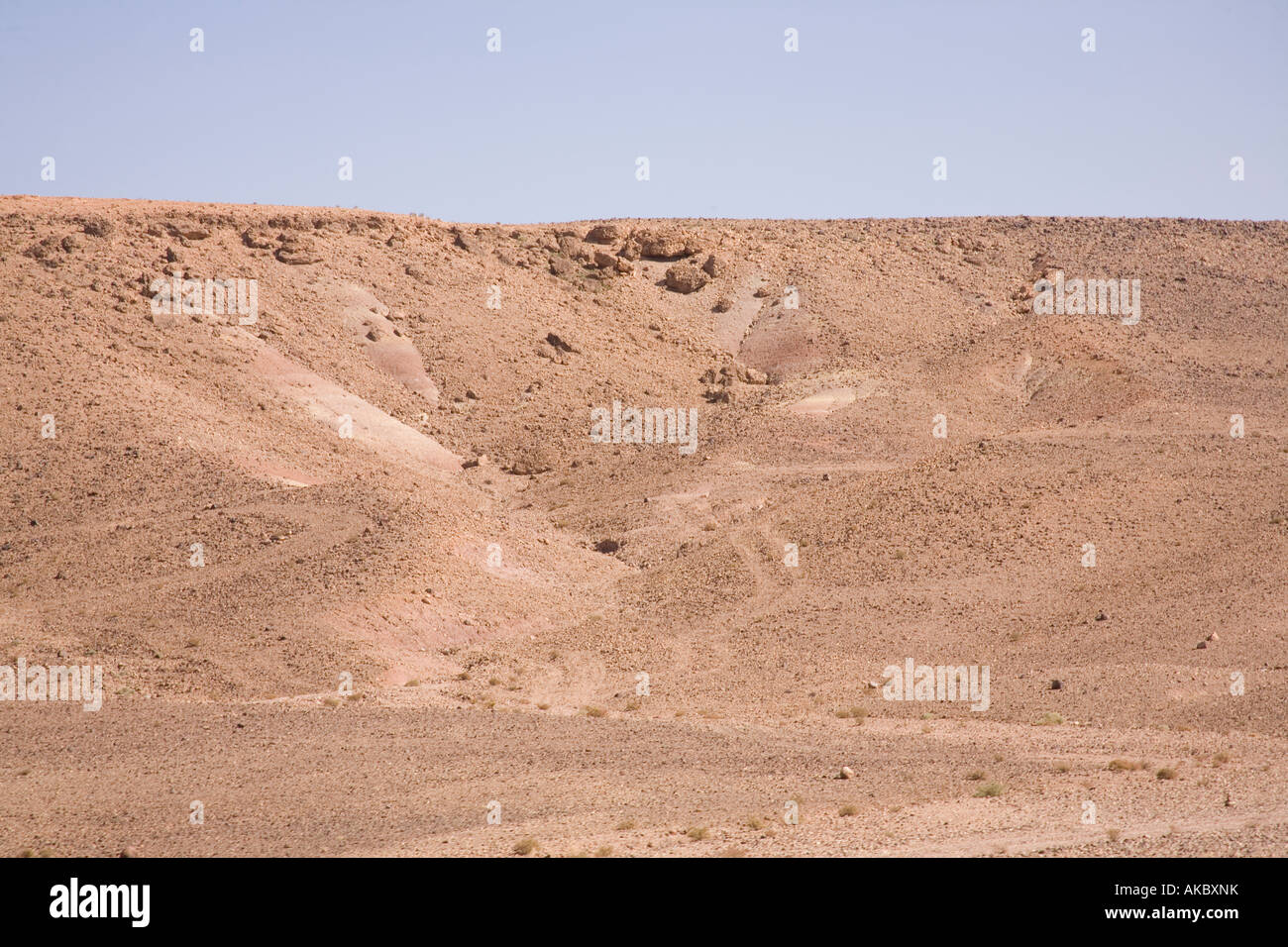 The Sahara Desert near Ouarzazate, Marocco, North Africa Stock Photo ...