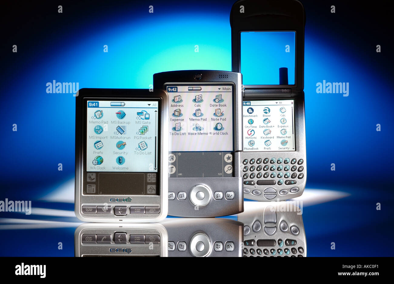 personal digital assistants PDAs Stock Photo Alamy