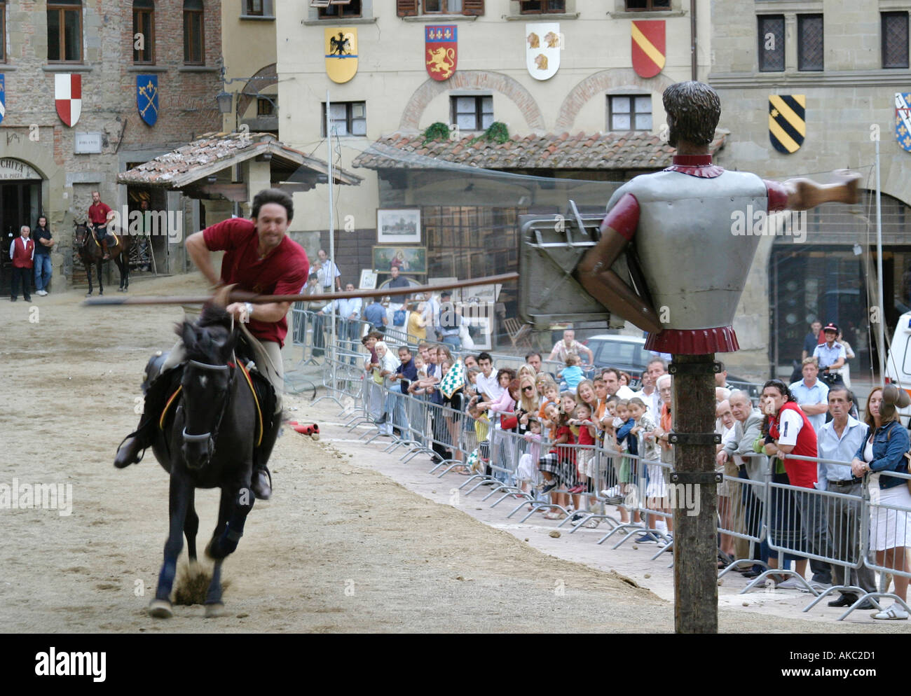 Saracen joust festival hi-res stock photography and images - Alamy