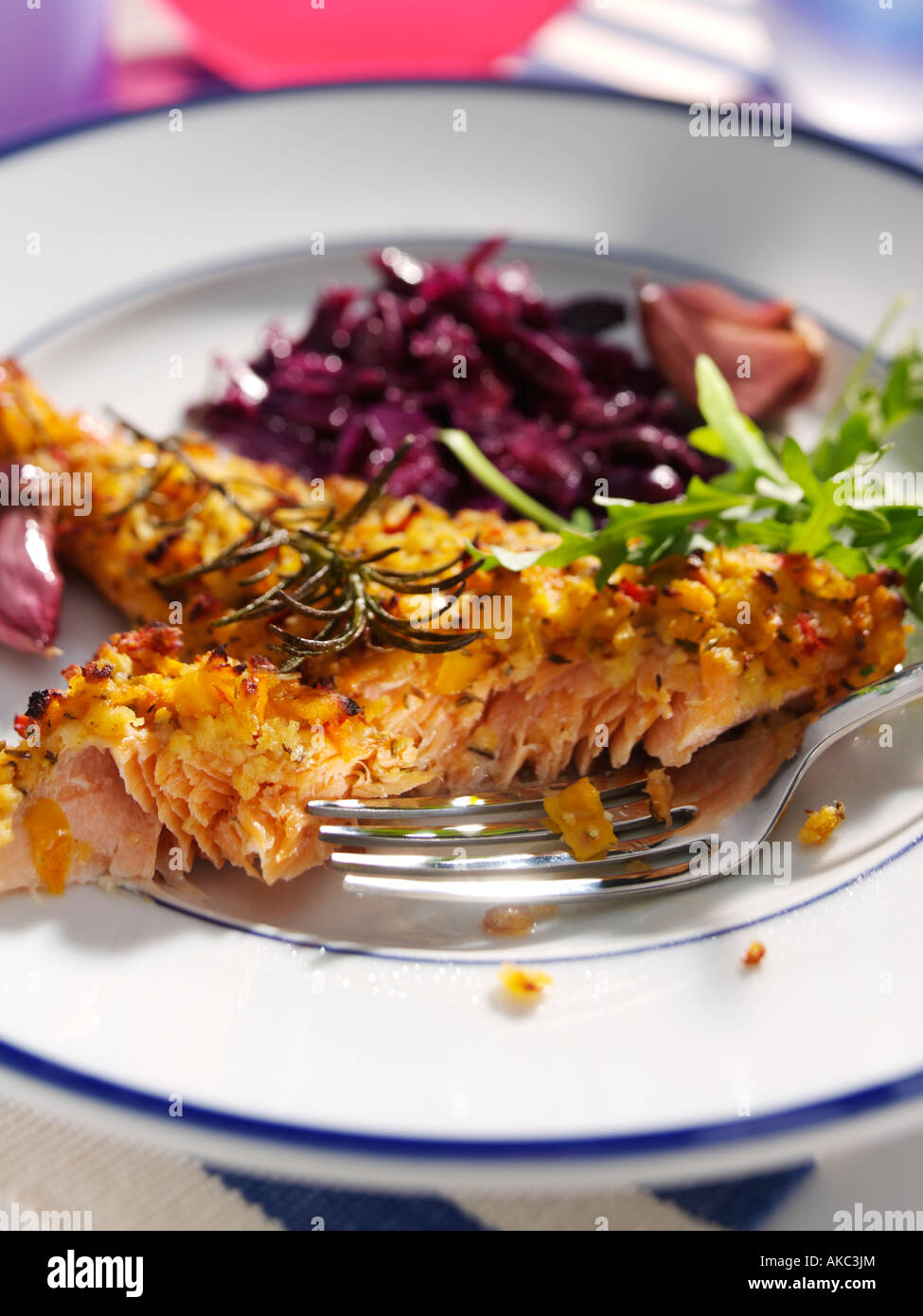 Individual portion rainbow trout hires stock photography and images