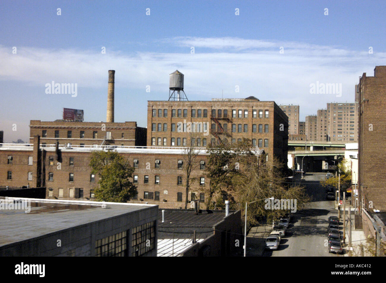 View of old industrial buildings Queens New York Citiy Stock Photo 1295377 Alamy