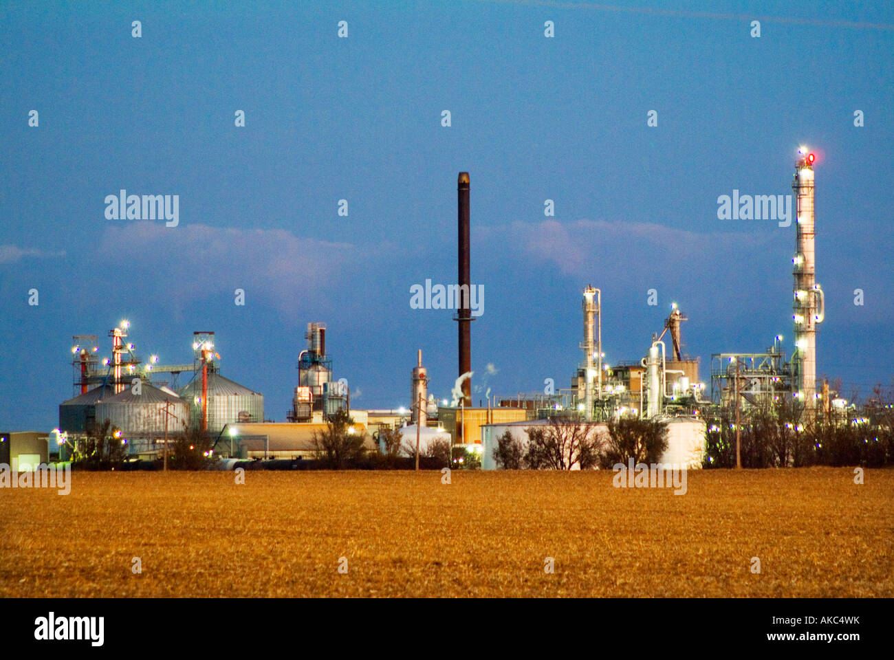 Ethanol production plant Stock Photo Alamy