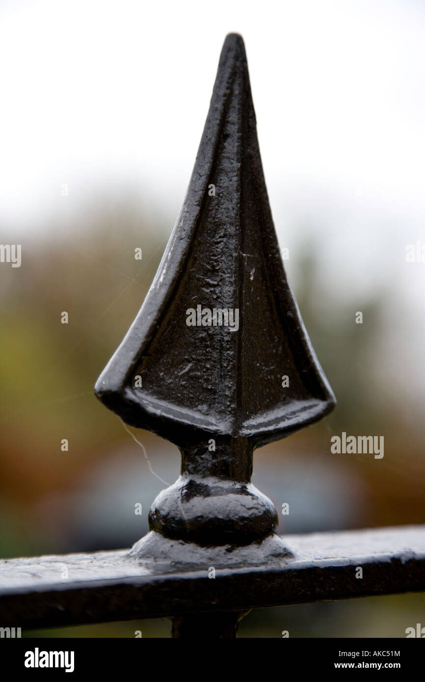 Arrow head railing Stock Photo - Alamy