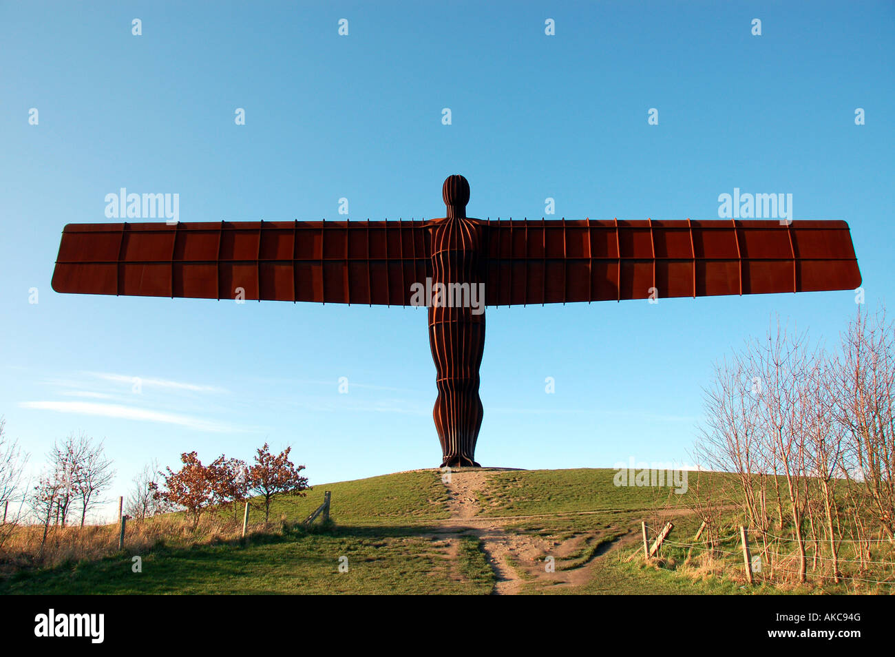 The Angel of the North sculpture, Gateshead, UK Stock Photo - Alamy