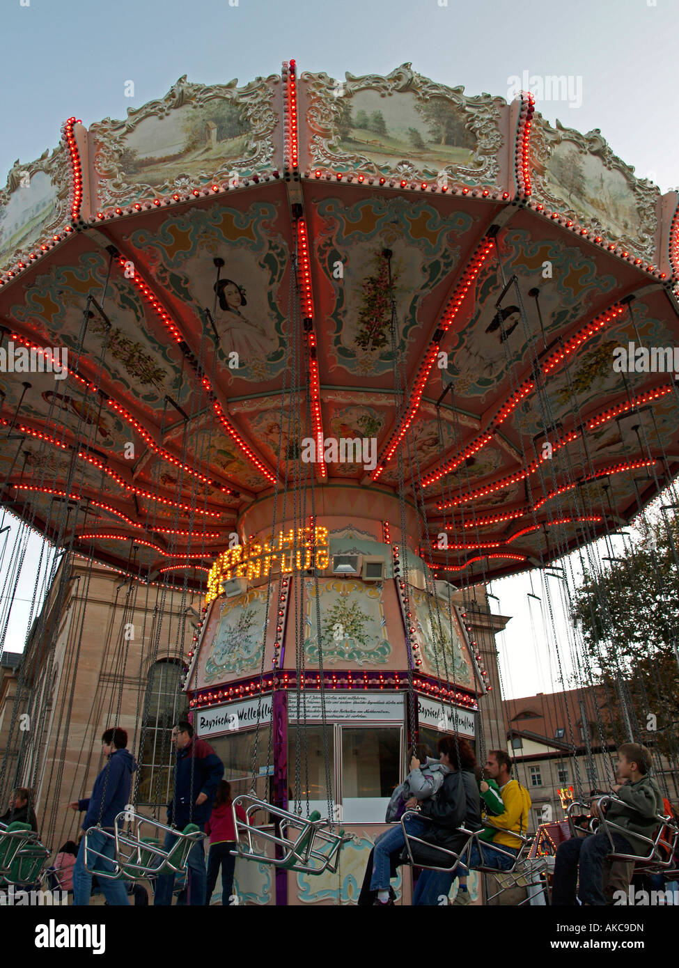 Merry go round amusement ride hi-res stock photography and images - Alamy