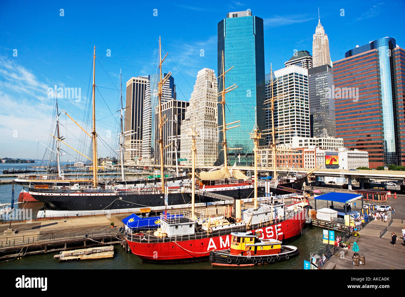 South Street Seaport Museum - #OnThisDay in 1968 the iconic lightship  Ambrose (LV-87/WAL-512), currently docked at Pier 16, arrived at the South  Street Seaport Museum. From 1908 until 1932 she had marked