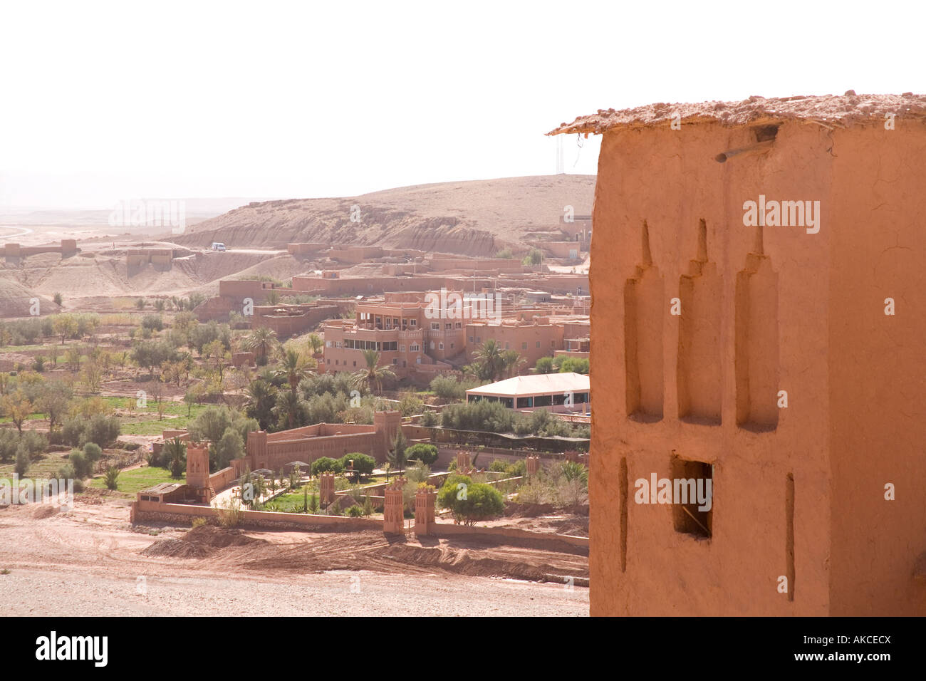 The Fortress or Kasbah of Ait Benhaddou, Morocco Stock Photo