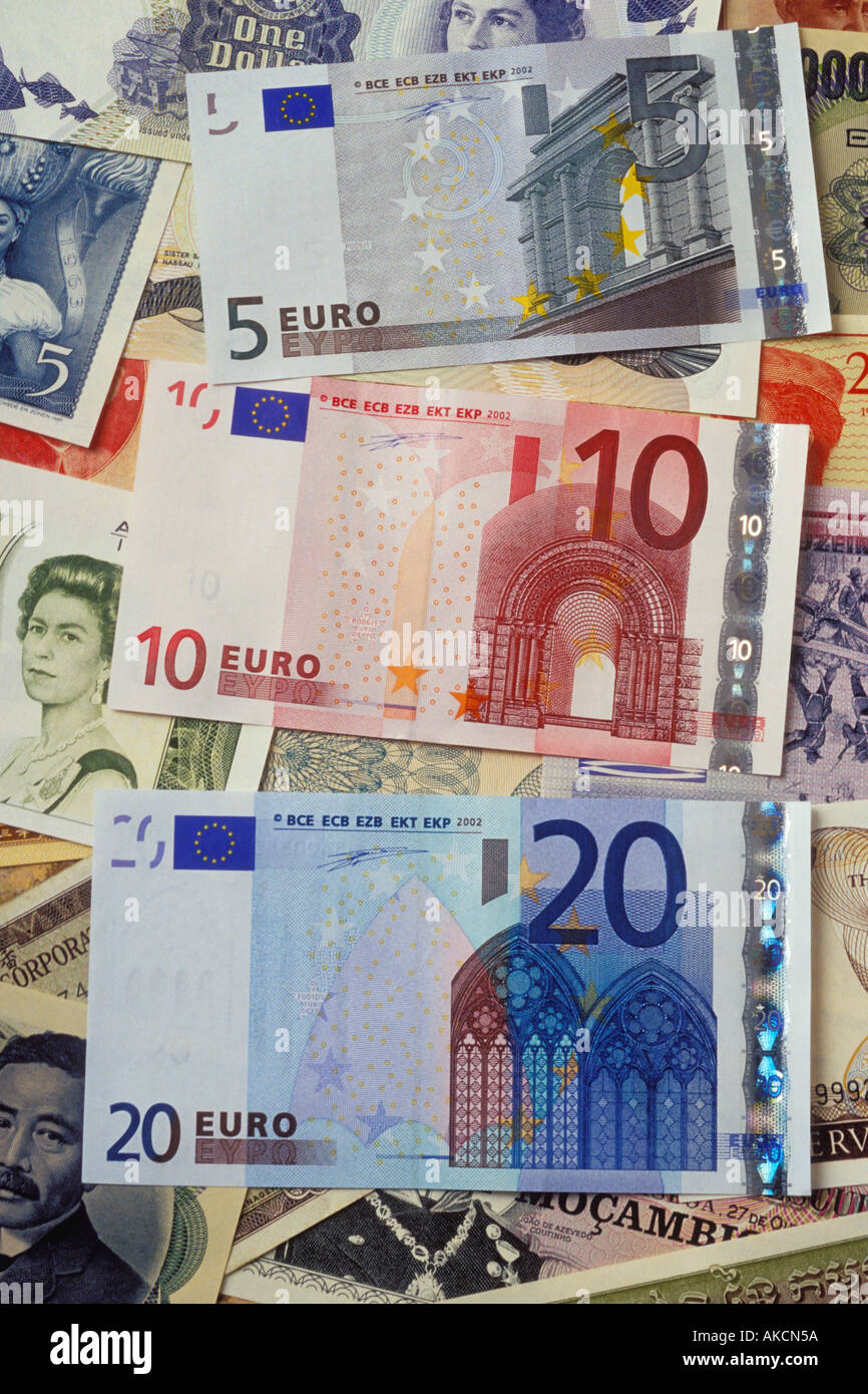Euro money Stock Photo