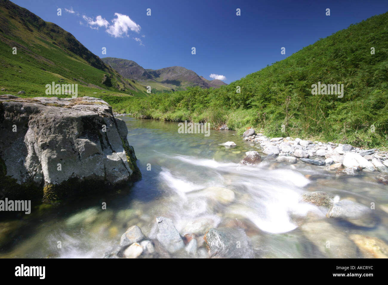 Water running down a mountain hi-res stock photography and images - Alamy