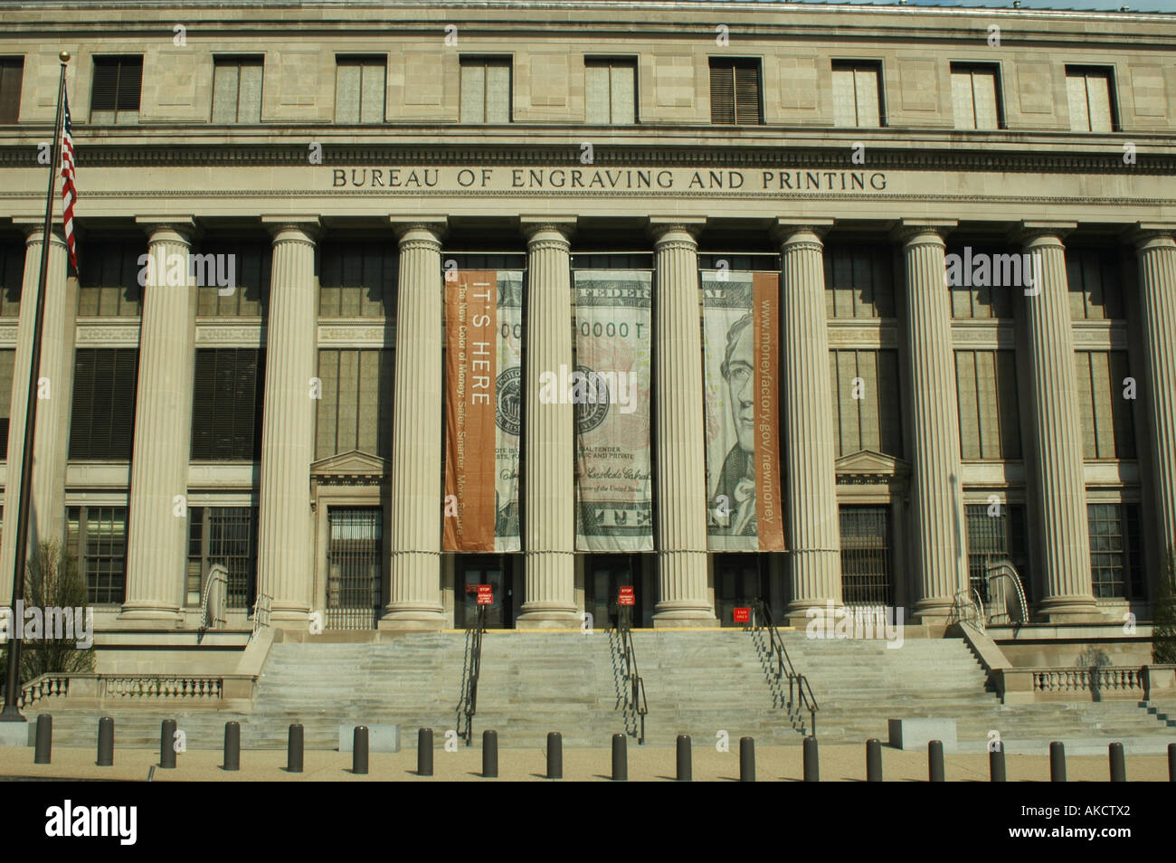 WASHINGTON DC BUREAU OF ENGRAVING AND PRINTING Stock Photo - Alamy