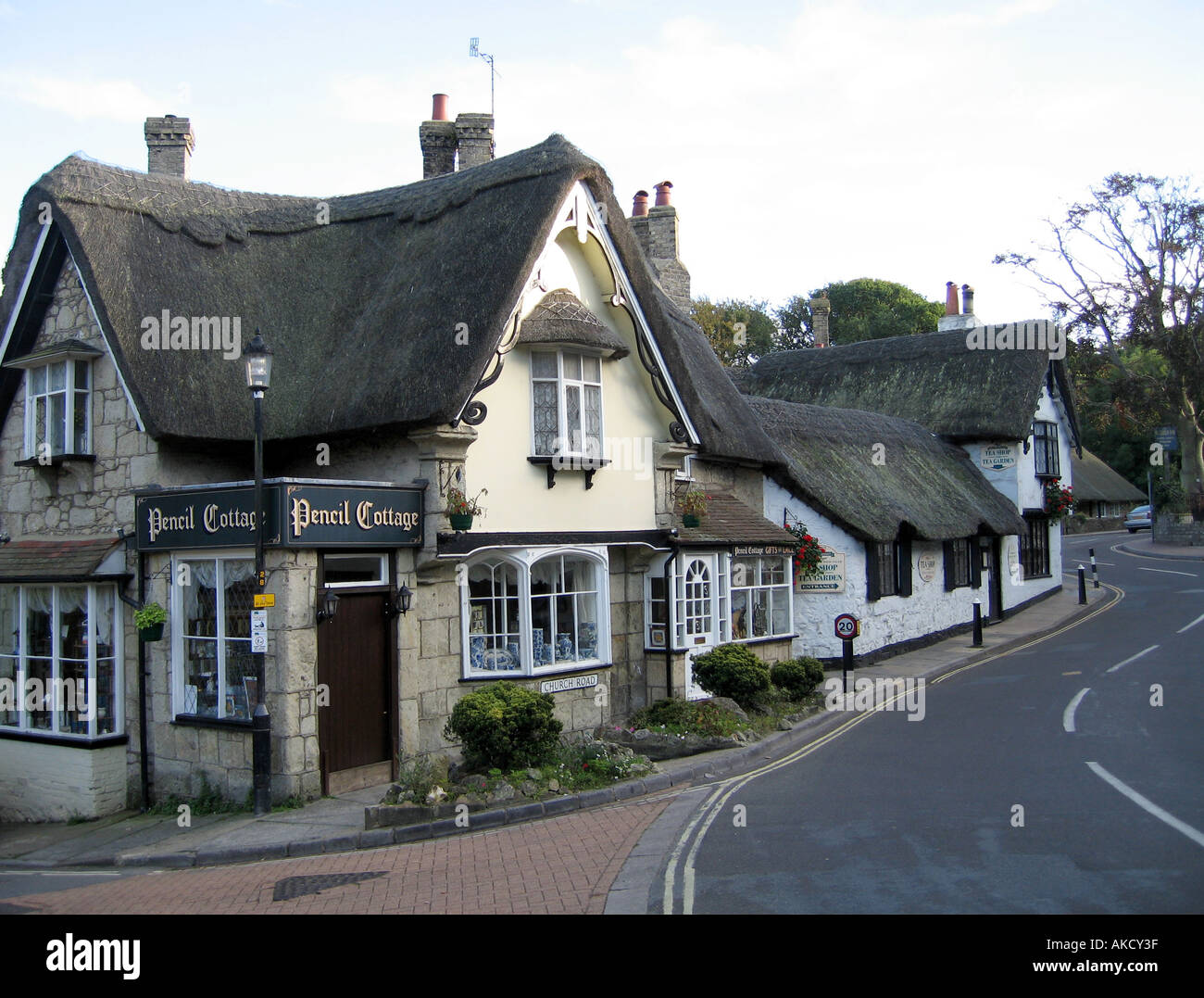 Shanklin Village Isle of Wight Stock Photo Alamy