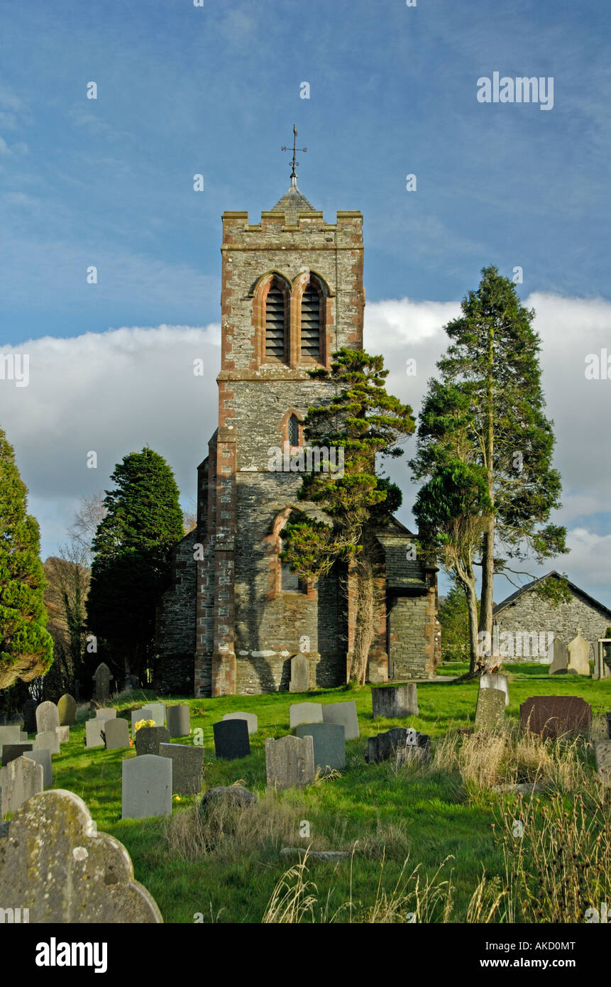 Church of Saint Luke, Lowick. Lake District National Park, Cumbria, England, U.K., Europe. Stock Photo