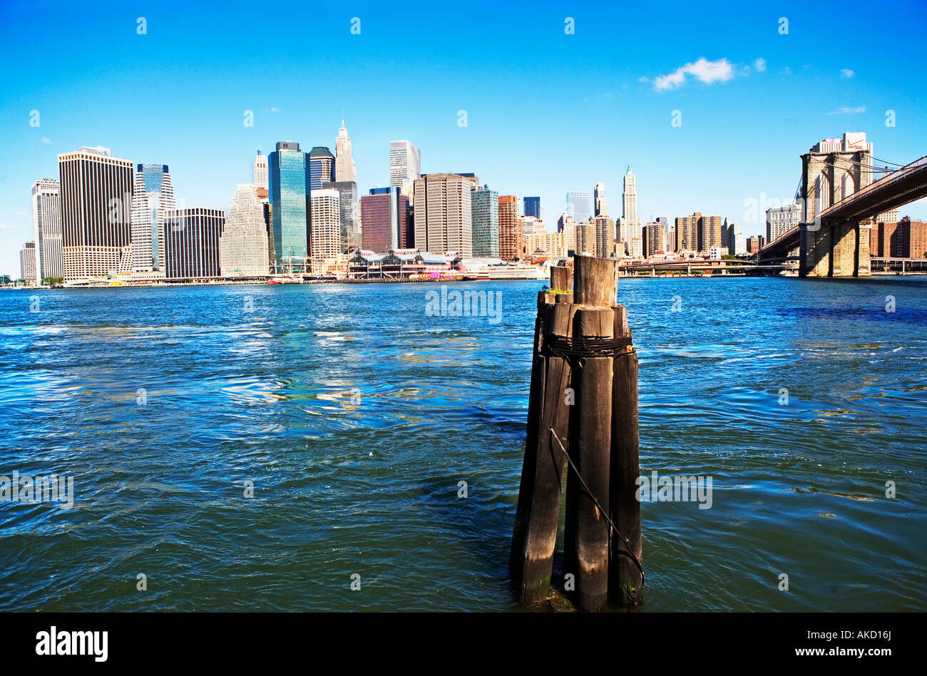 Brooklyn bridge new york sunrise hi-res stock photography and images ...