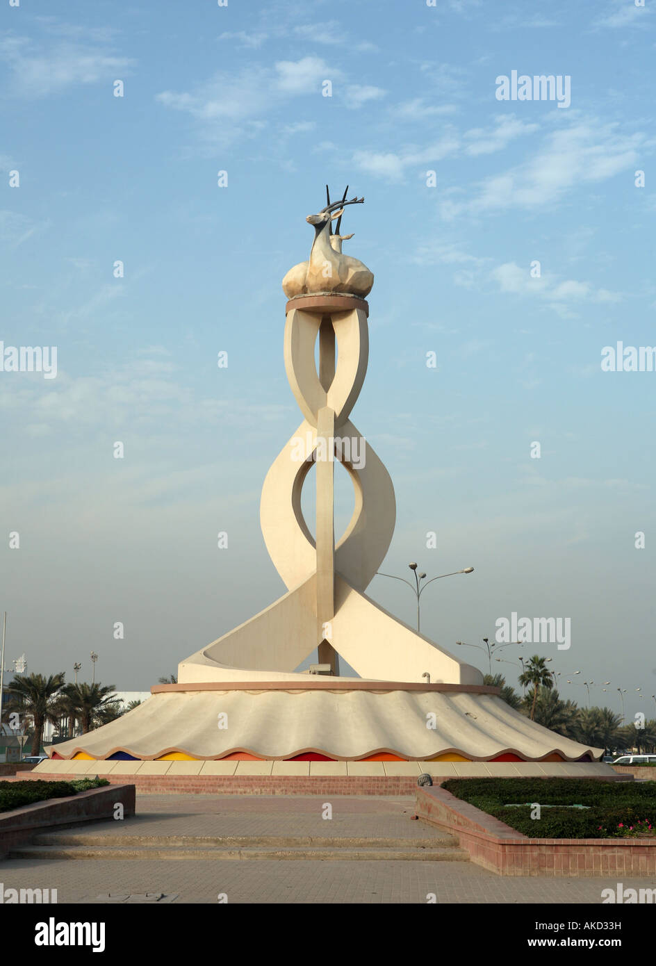 The Oryx monument in Doha Qatar celebrating the country s national animal Stock Photo - Alamy The Oryx monument in Doha Qatar celebrating the country s national animal Stock Photo - Alamy