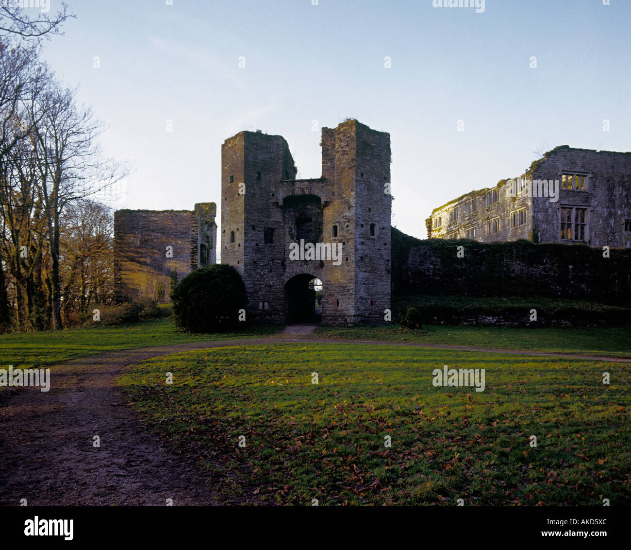 Berry Pomeroy Castle High Resolution Stock Photography and Images Alamy