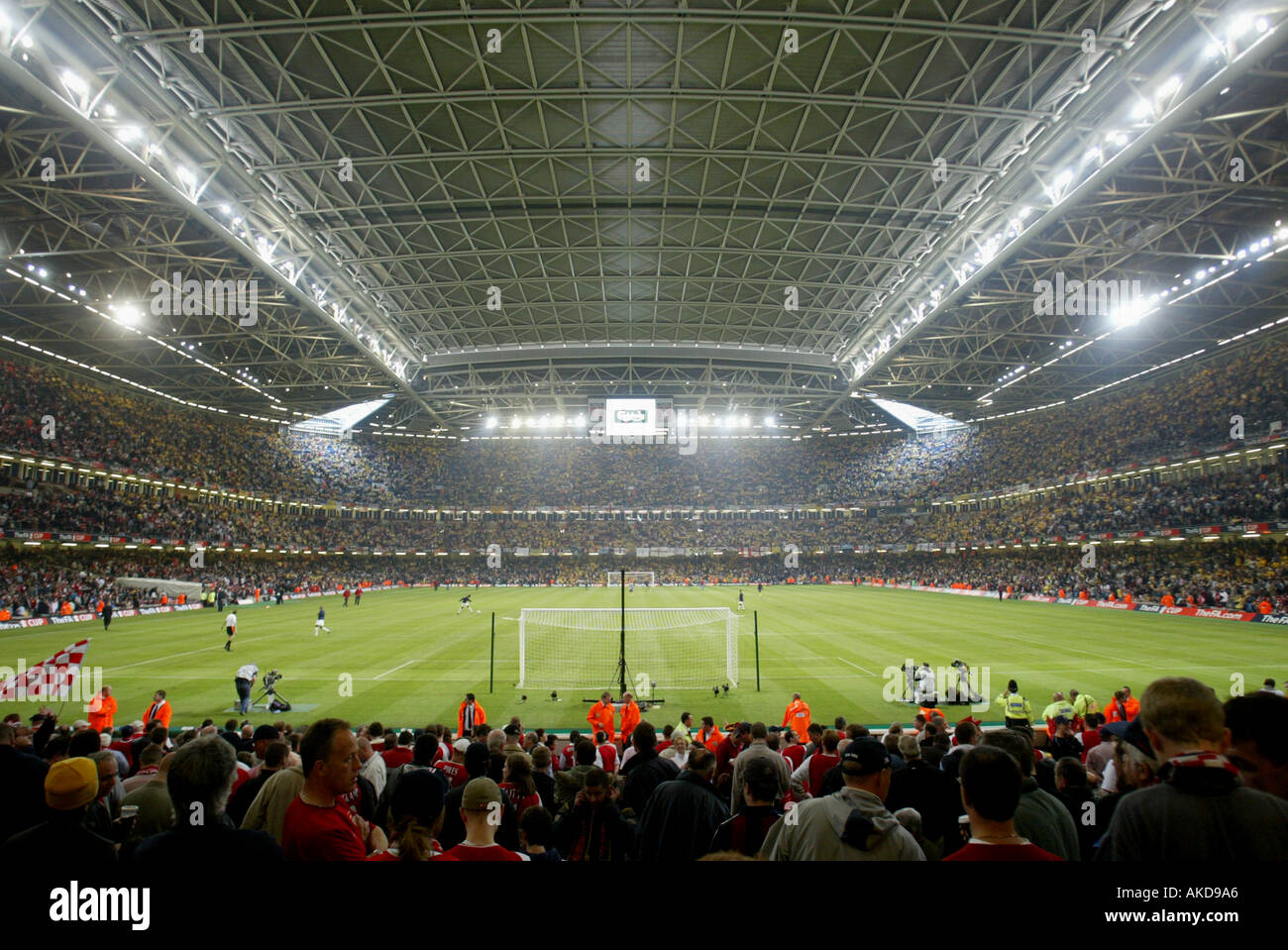 The Millenium Stadium Cardiff Wales United Kingdom Stock Photo