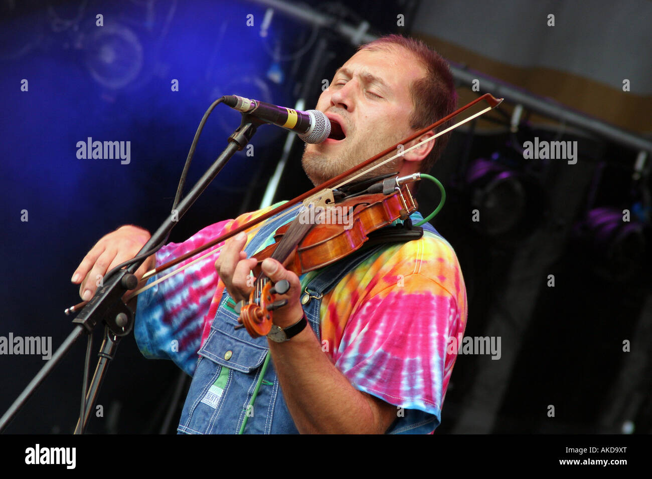 Country singer Hayseed Dixie at Cornbury Festival 2006 Stock Photo