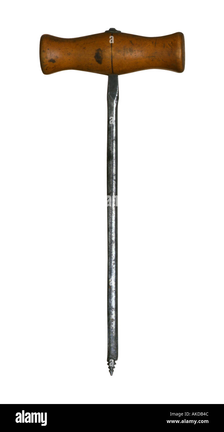 Brad Awl Stock Photo Alamy