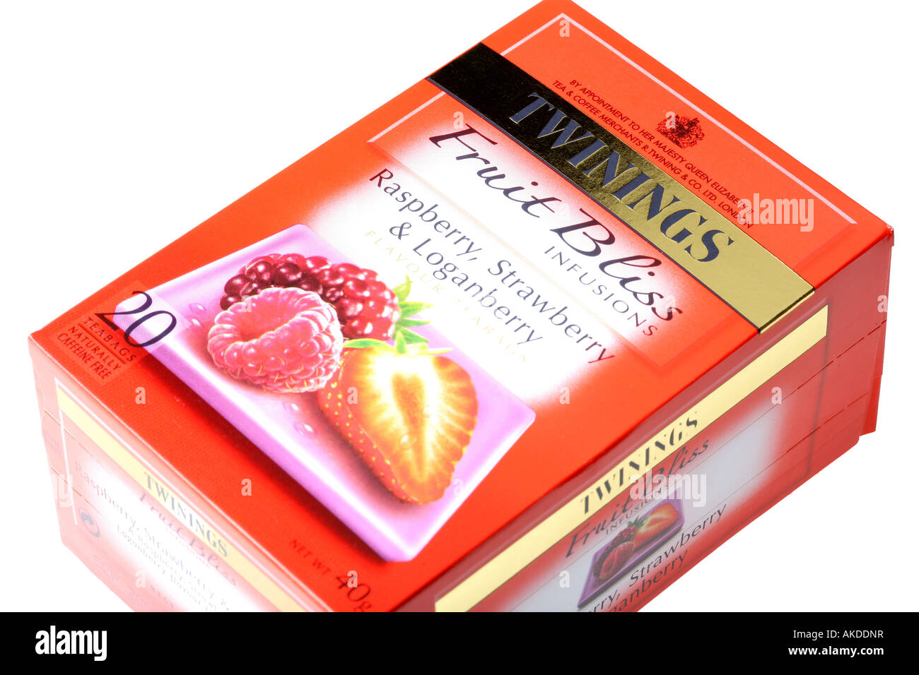 Raspberry Strawberry And Loganberry Tea Stock Photo Alamy