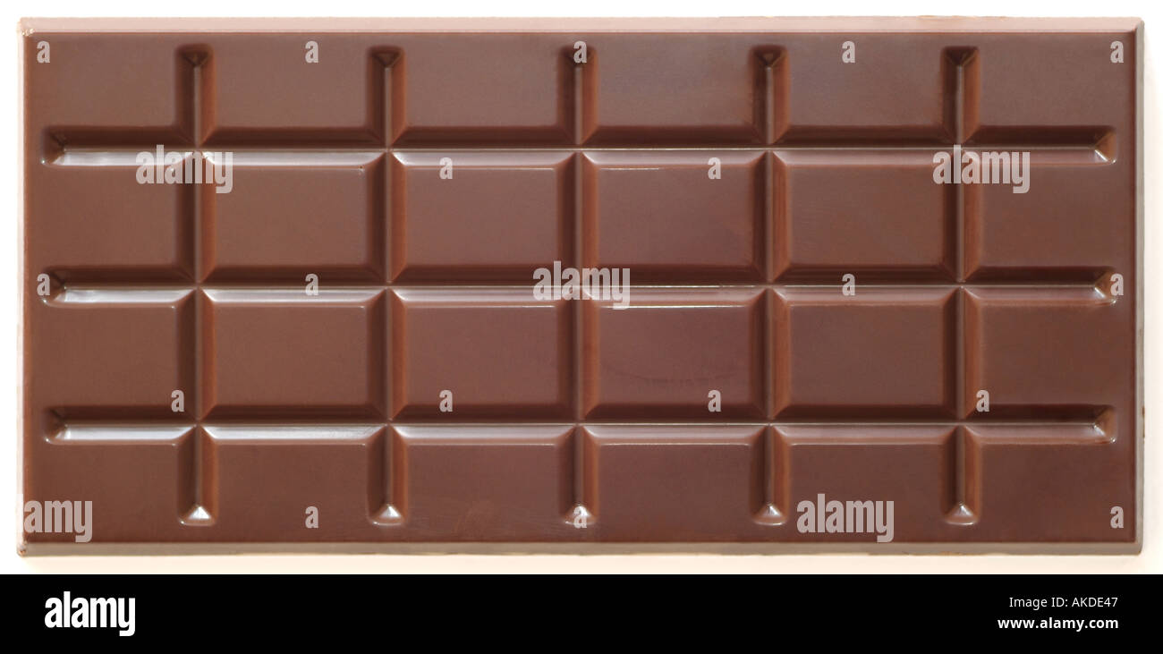 Bar of Dairy Milk Chocolate Stock Photo - Alamy