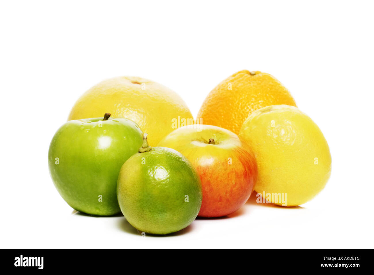 selection of fresh fruits fresh from the market Stock Photo