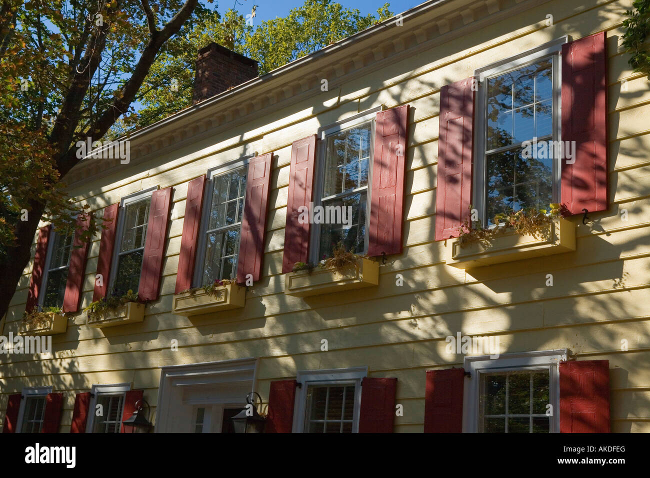 Stockade District Kingston New York Stock Photo Alamy