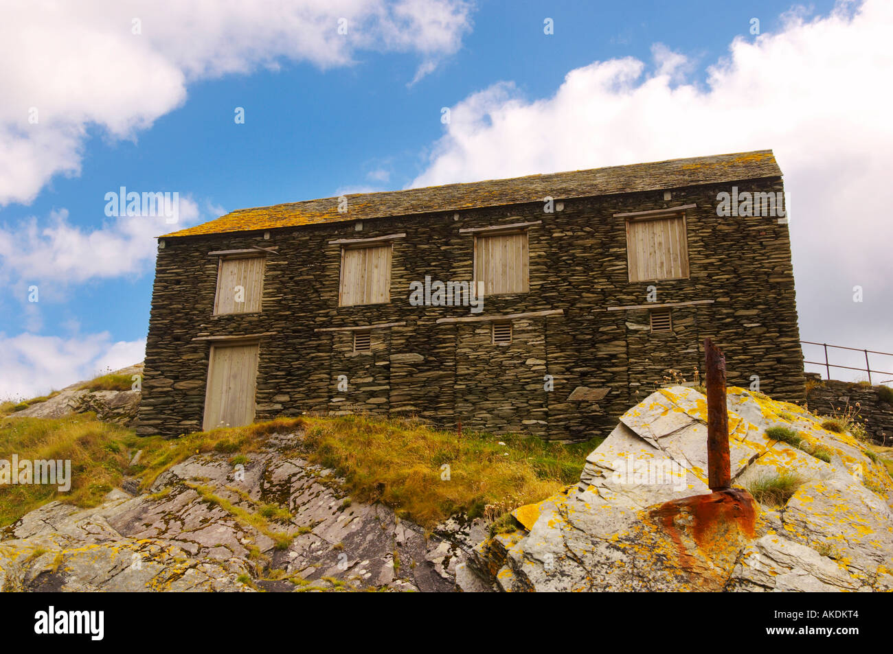 The Net Loft on Peak Rock in Polperro, a large fishing village in