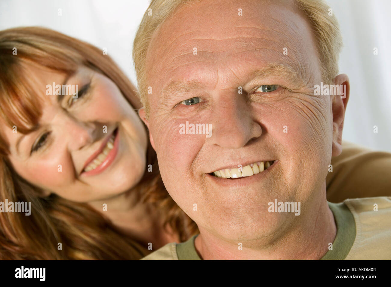 Portrait of a couple Stock Photo