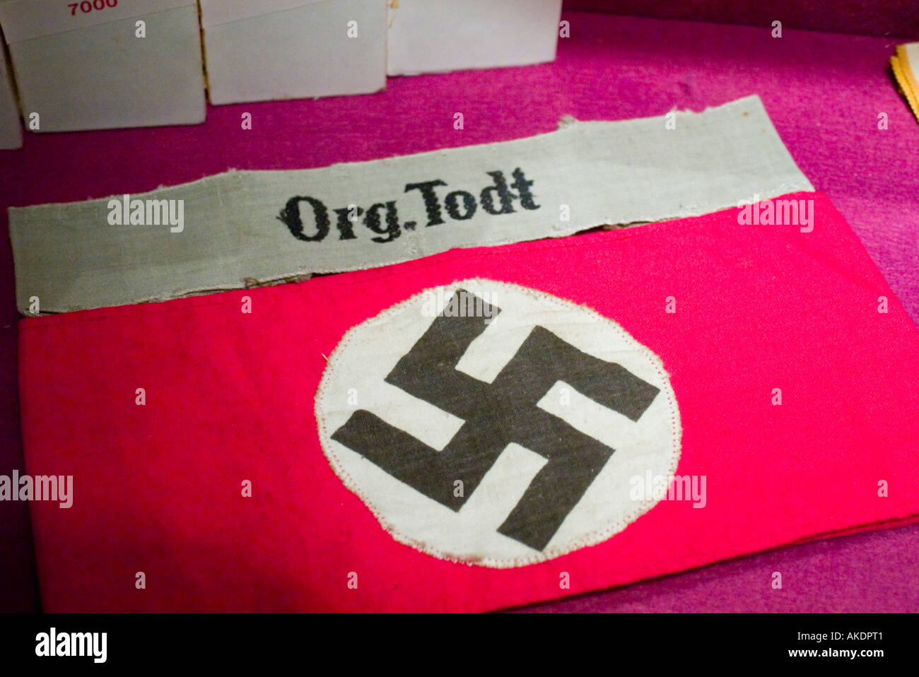 Org Todt flag Stock Photo