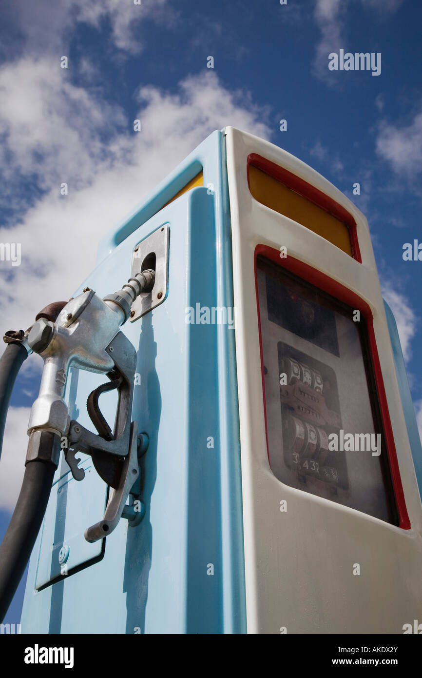 Petrol pump, closeup Stock Photo Alamy