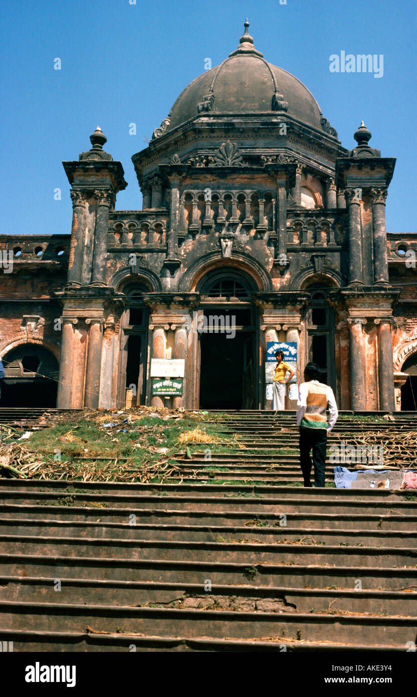 Bangladesh Old Mansion Of Nawabs Ahsan Manzil Stock Photo