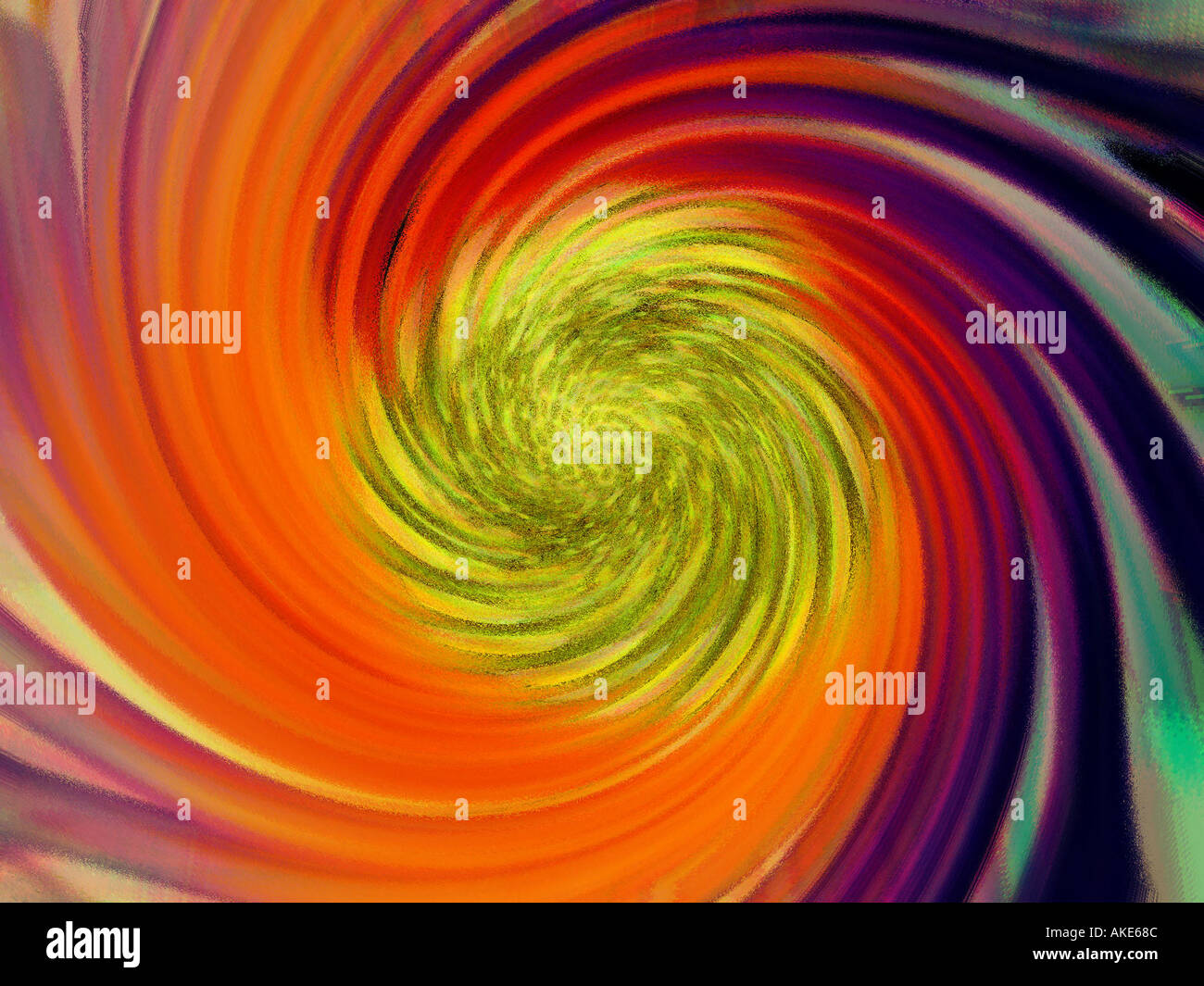 Vibrant swirl of orange hi-res stock photography and images - Alamy