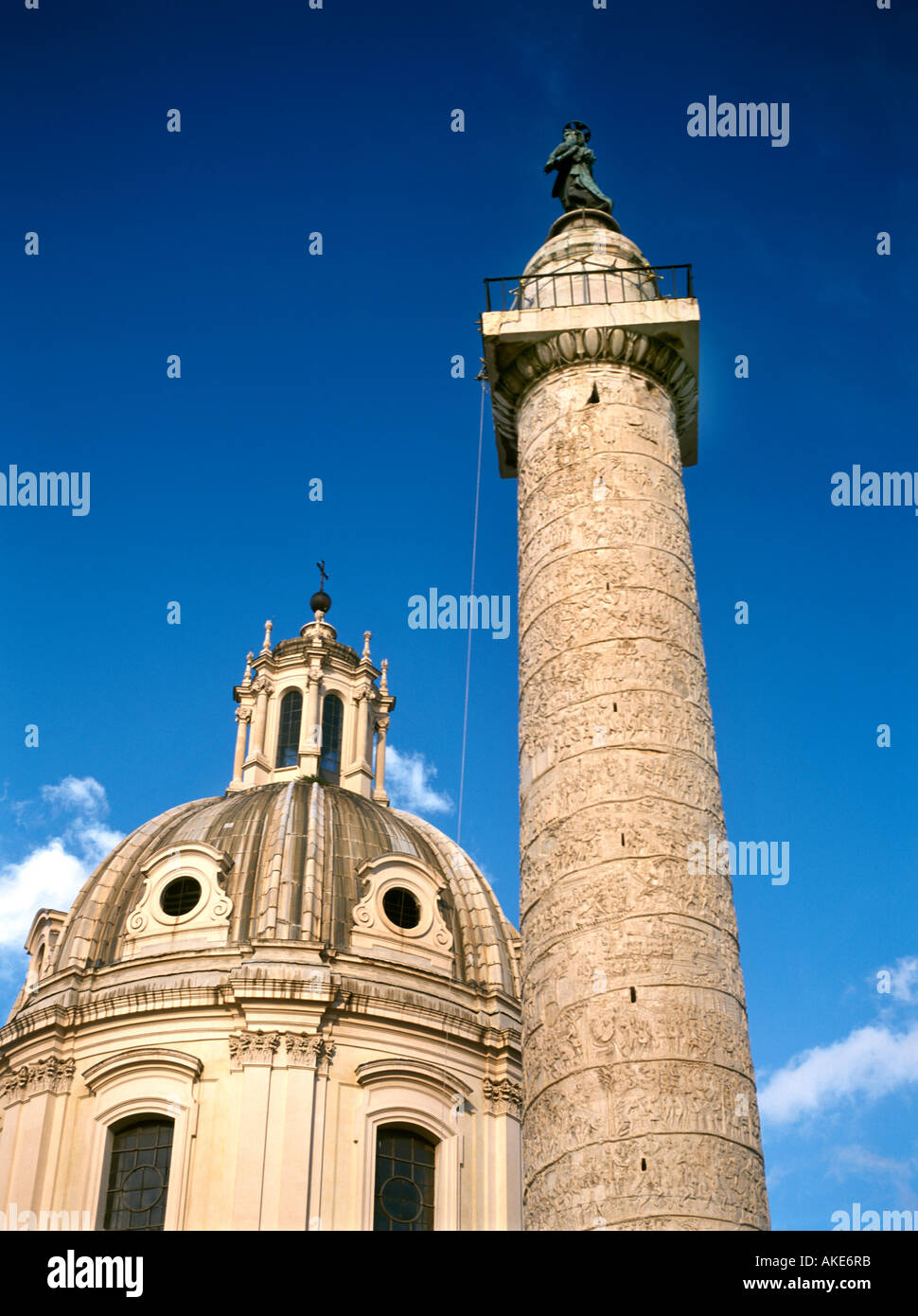 Rome italy trajans column hi-res stock photography and images - Alamy