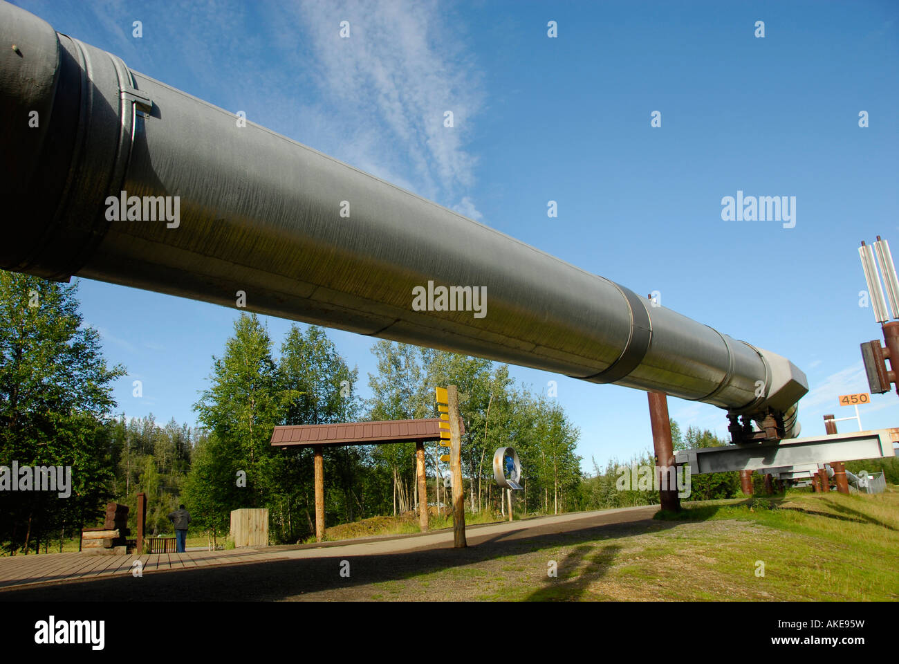 Alaskan Pipeline Alaska Prudhoe Bay Valdez Highway ALCAN Al Can AK