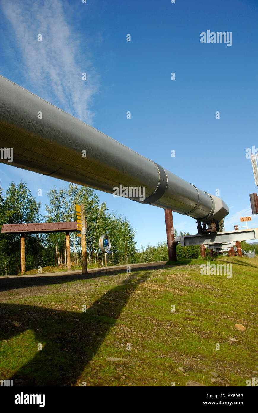 Alaskan Pipeline Alaska Prudhoe Bay Valdez Highway ALCAN Al Can AK