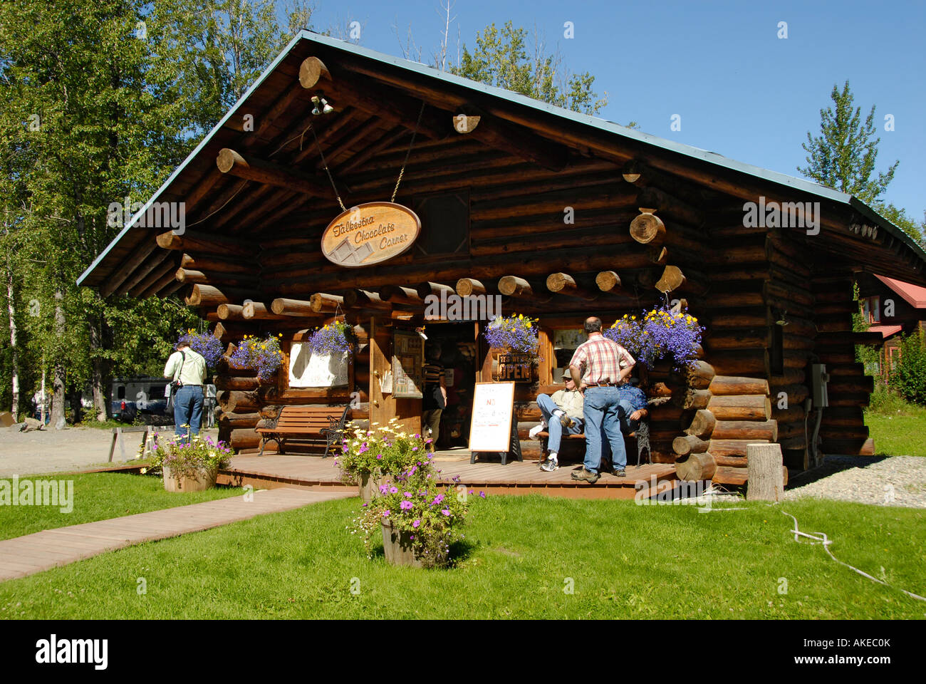 Talkeetna Chocolate Corner Store Shop Town of Talkeetna Alaska AK