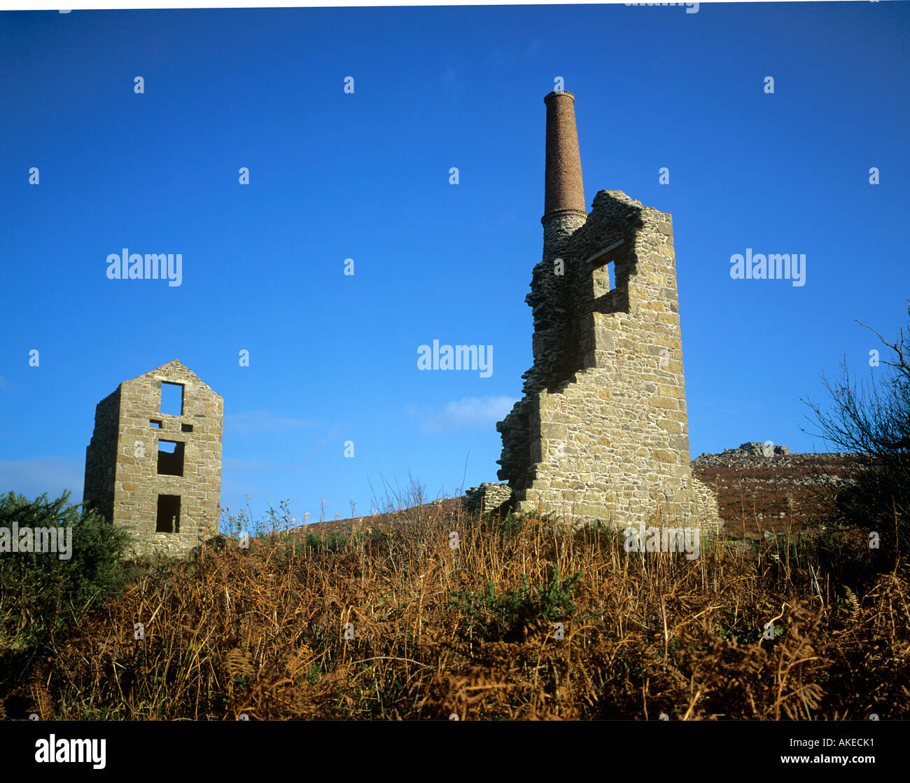 Cornwall old mines hires stock photography and images Alamy