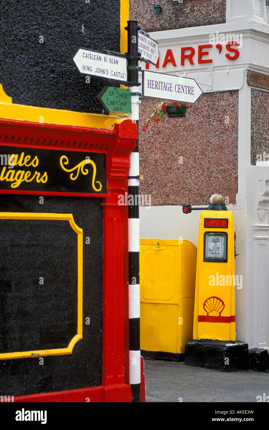 house details, carlingford, south ireland Stock Photo Alamy