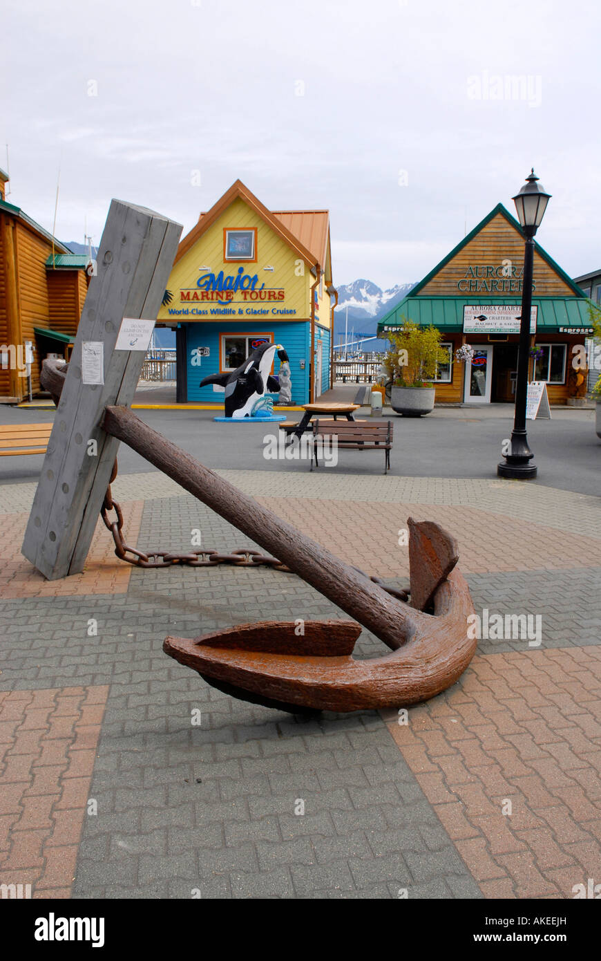 Memorial Anchor dedicated to those who lost their lives in earthquake