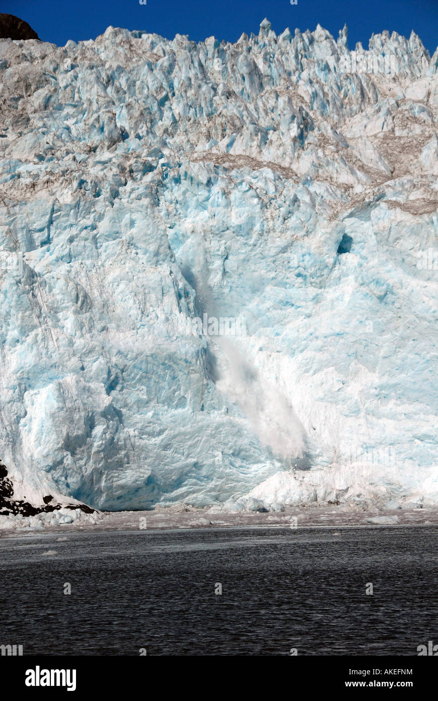 Holgate Glacier Holgate Arm Bay Kenai Fjords National Park Seward ...