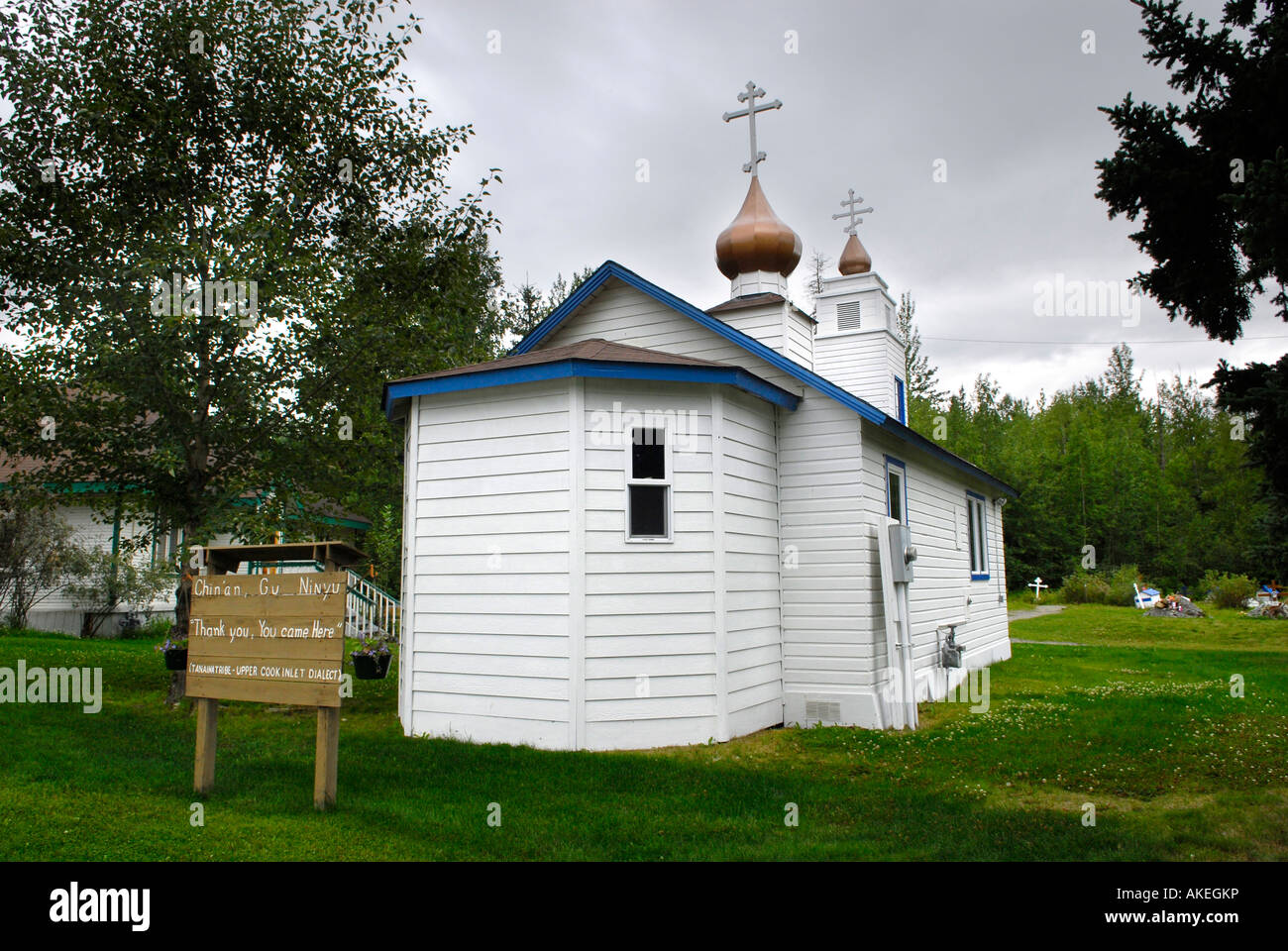 Eklutna Historical Park Heritage Museum Russian Orthodox Cemetery in