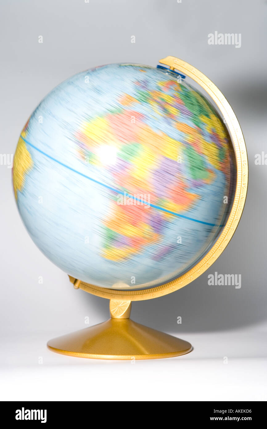 World Globe Stock Photo